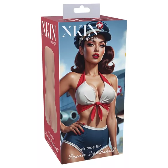 XKIN Bonnie Bombshell - realistična umetna vagina masturbator (naravna barva)