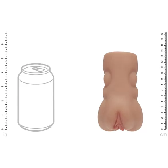 XKIN Bonnie Bombshell - realistična umetna vagina masturbator (naravna barva)
