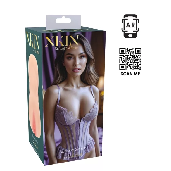 XKIN Sweet Delilah - realistična umetna vagina masturbator (naravna)