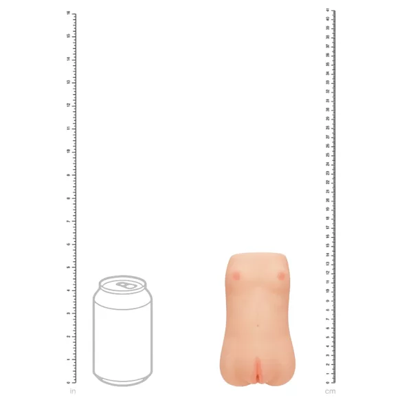 XKIN - realističen masturbator umetna vagina - L (naravna)