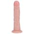 REALROCK - vibrator z priseskom - naravna barva (20,5 cm)