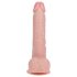 REALROCK - naravni vibrator z priseskom (18 cm)