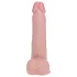 RealRock - vrteči vibrator (naraven, 20,5 cm)