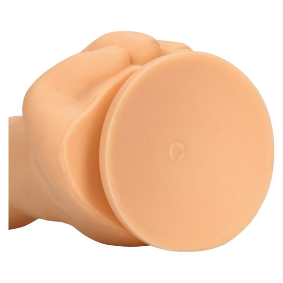 S-Line - dildo v obliki sredinca - naravna barva