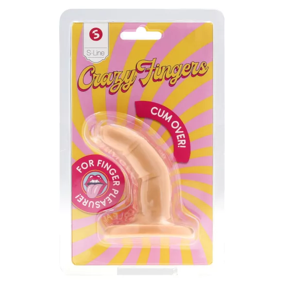 S-Line - dvoprstni dildo (naraven)