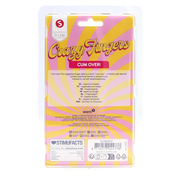 S-Line - dvoprstni dildo (naraven)