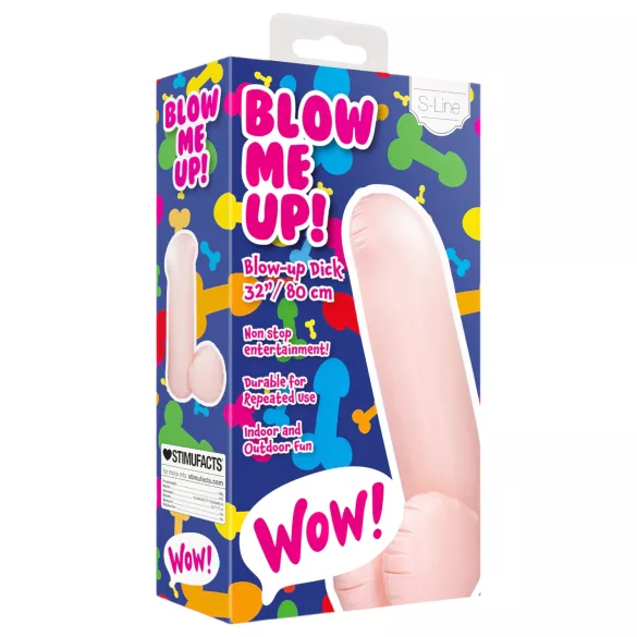 S-Line - Blow Me Up - napihljiv penis balon (80 cm)