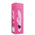 Loveline - polnilni vibrator z zajčjo ušesci (roza)