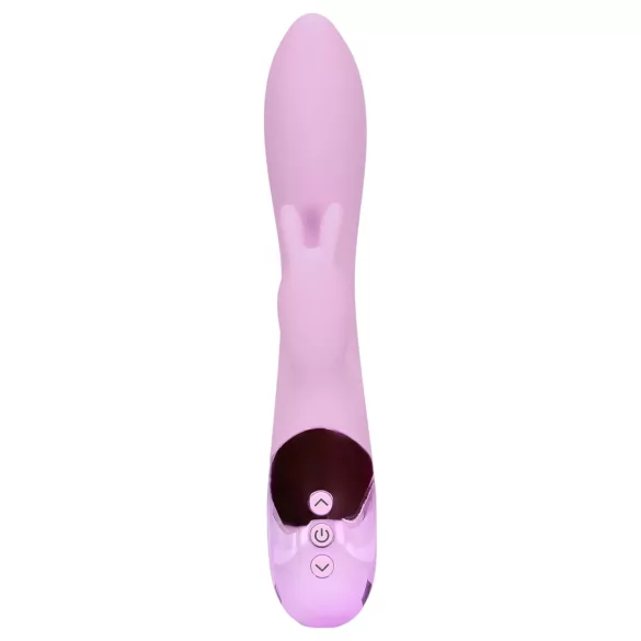 Loveline - polnilni vibrator z zajčjo ušesci (roza)
