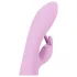 Loveline - polnilni vibrator z zajčjo ušesci (roza)