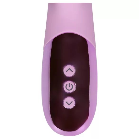 Loveline - polnilni vibrator z zajčjo ušesci (roza)