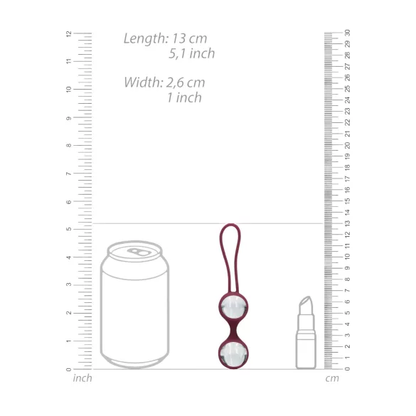 Loveline (S)explore - komplet seks igračk za ženske - rdeča