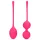 Loveline - kegel kroglice set - utežene - 2-delni - roza