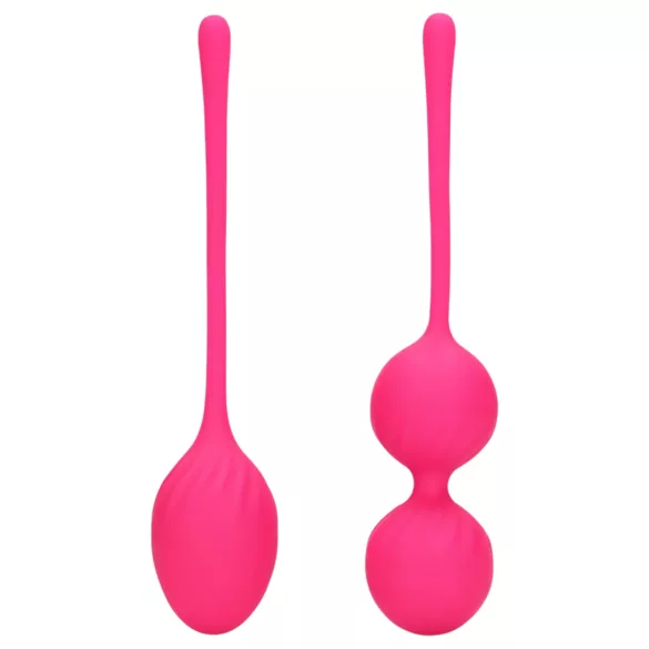 Loveline - kegel kroglice set - utežene - 2-delni - roza