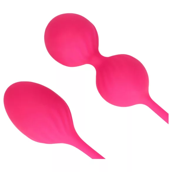 Loveline - kegel kroglice set - utežene - 2-delni - roza