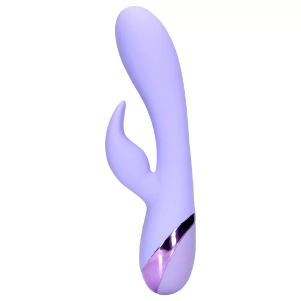 Loveline - vibrator zajček za klitoris z ročajem - polnjenje - vijoličen