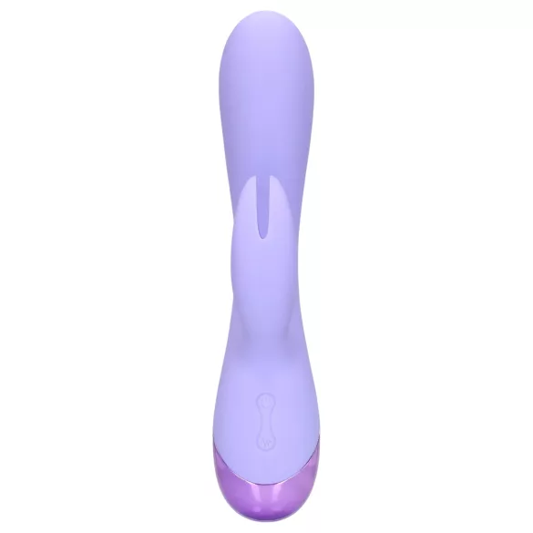 Loveline - vibrator zajček za klitoris z ročajem - polnjenje - vijoličen