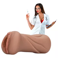  S-Line Nurse - realistična umetna nožnica (zlatorjava polt)