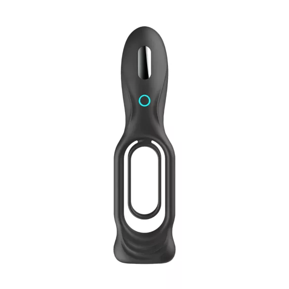 No.88 - vibracijski obroč za penis - črna