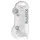 RealRock - prozoren realistični dildo - 22 cm