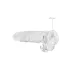 RealRock - prozoren realistični dildo - 22 cm