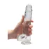 RealRock - prozoren realistični dildo - 22 cm