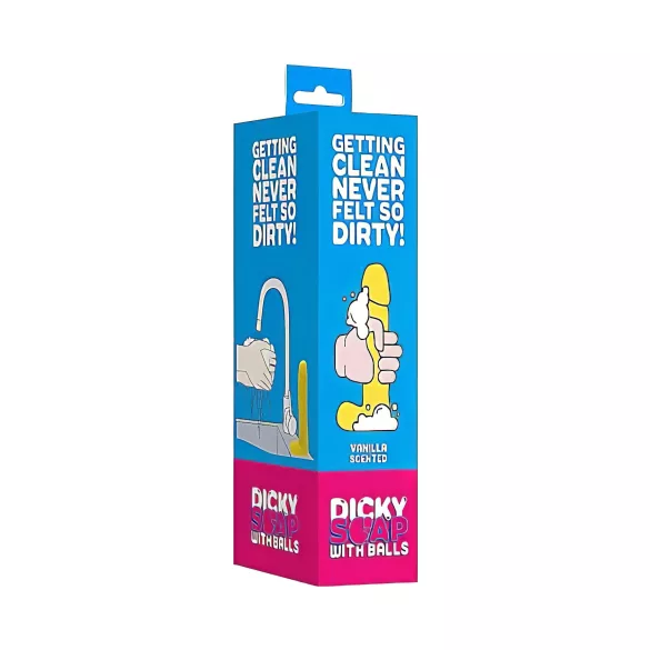 S-Line - Dicky - milo v obliki penisa z modoma - vanilija (210 g)