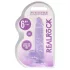 RealRock - realistični dildo - prozoren lila - 15 cm