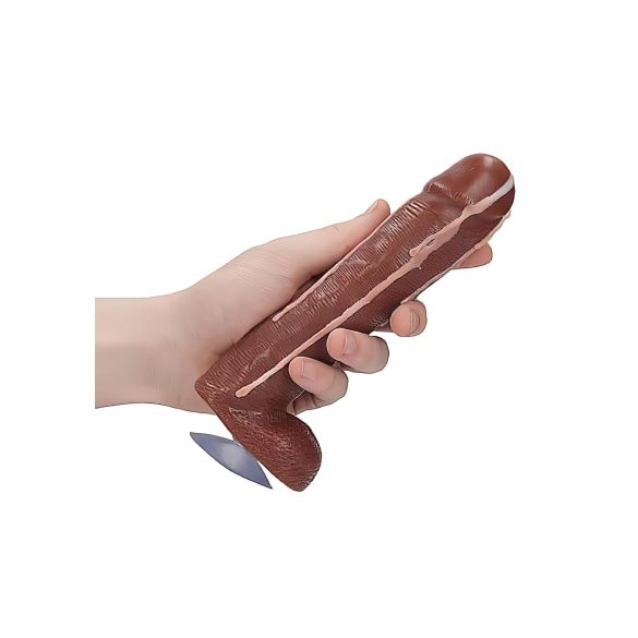 Dicky Cum - milo penis z jajci - rjava (250g)