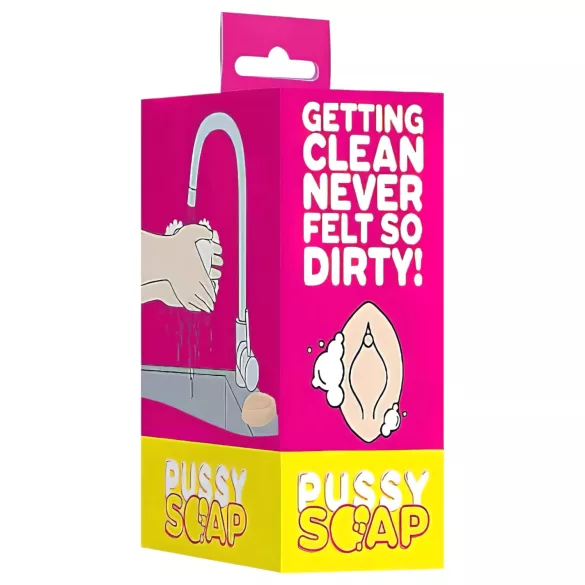 Pussy - milo v obliki vagine - naravno - 140g