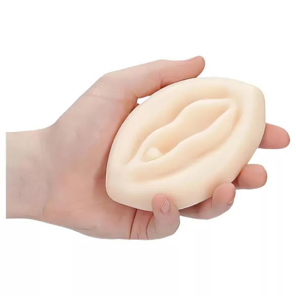 Pussy - milo v obliki vagine - naravno - 140g