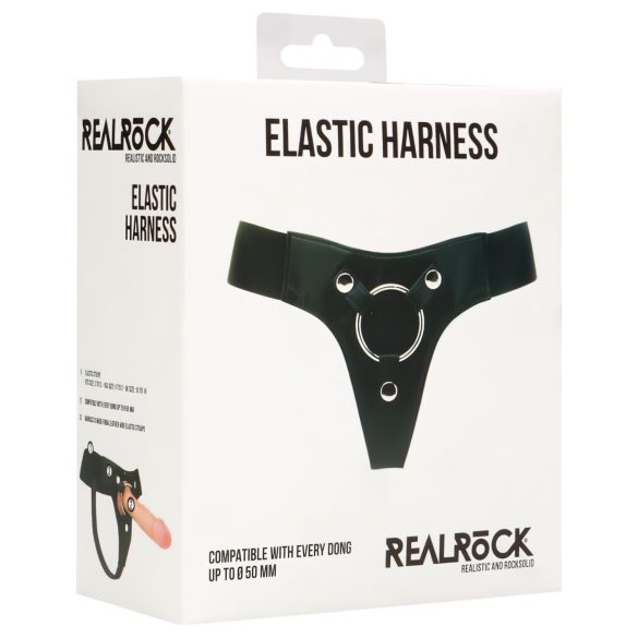 REALROCK elastične spodnjice za pas (črne)