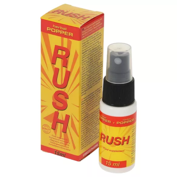 Herbal Rush - kapljice za izboljšanje libida - prehransko dopolnilo - 15 ml