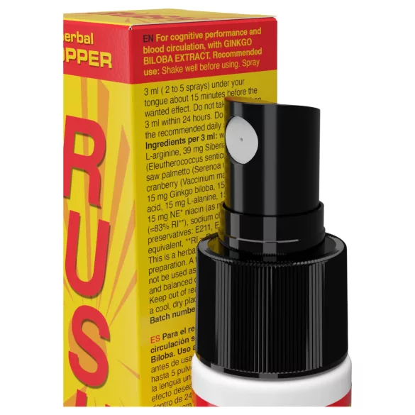 Herbal Rush - kapljice za izboljšanje libida - prehransko dopolnilo - 15 ml