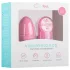 Easytoys - vibracijsko jajce - 7 načinov - brezžični daljinec - roza
