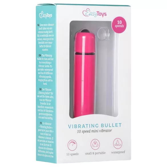 EasyToys Bullet - palični vibrator (roza)