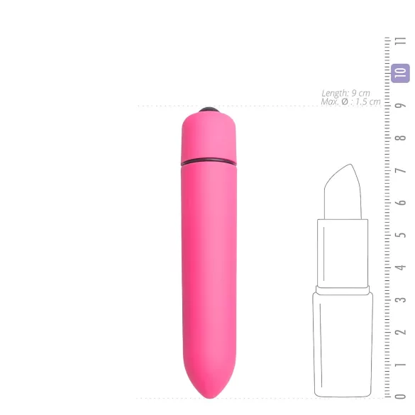 EasyToys Bullet - palični vibrator (roza)