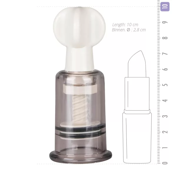 Easytoys - vakuumska črpalka za bradavice - majhna velikost - 2 kosa