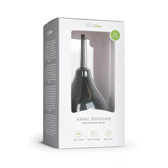 Easytoys - analna prha - velika - črna