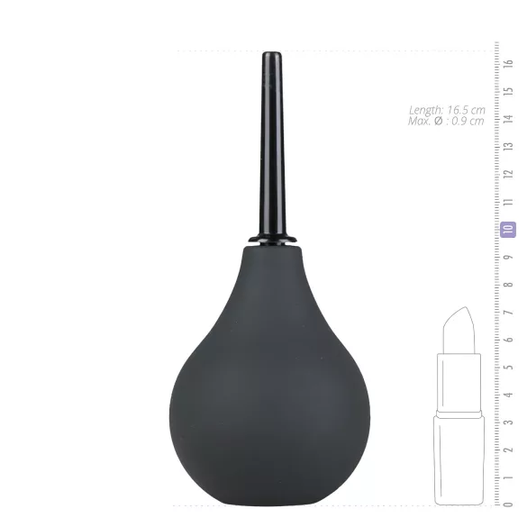 Easytoys - analna prha - velika - črna