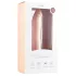 Easytoys - dildo s priseskom - silikon - 21 cm - naravna barva