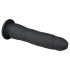 Easytoys - dildo s priseskom - 100% silikon - 21 cm - črna