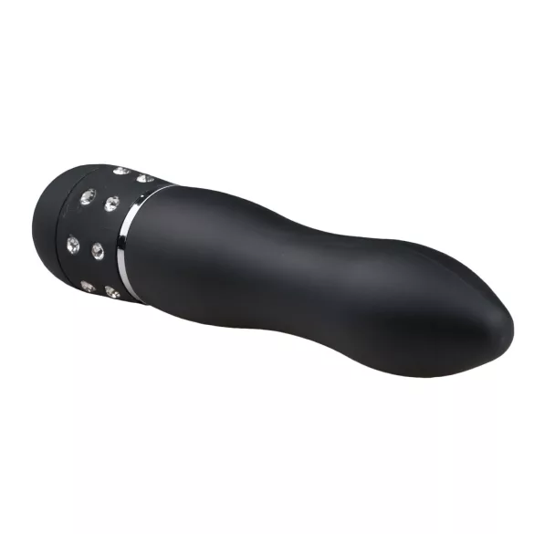Easytoys - mini vibrator za točko G - ukrivljena oblika - črna