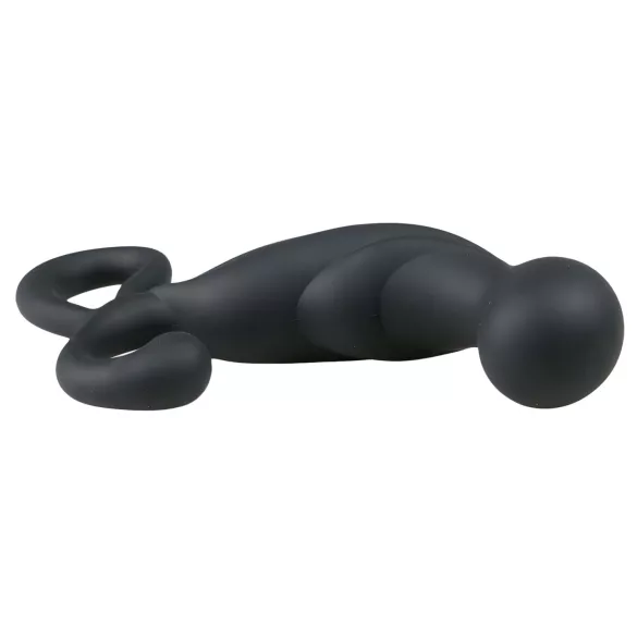 EasyToys - masažer prostate - dildo za prostato - črna