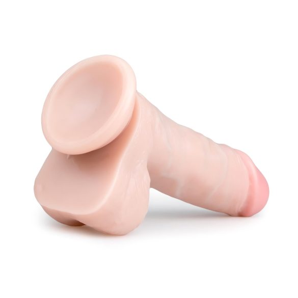 Easytoys - realistični dildo s modom in priseskom - 17,5 cm - naravna barva