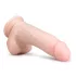 Easytoys - dildo s modom - prisesek - 20 cm - naravna barva