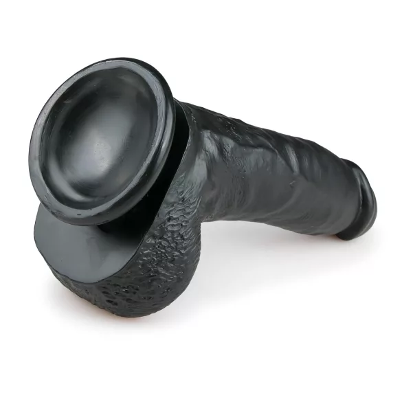 Easytoys - dildo s priseskom in modom - 20 cm - črn