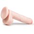 Easytoys - Veliki dildo s priseskom in testisi (26,5 cm) - naravno