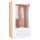 Easytoys - Veliki dildo s priseskom in modi (29,5 cm) - naravno