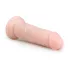 Easytoys - realistični dildo s priseskom - 15,5 cm - naravna barva